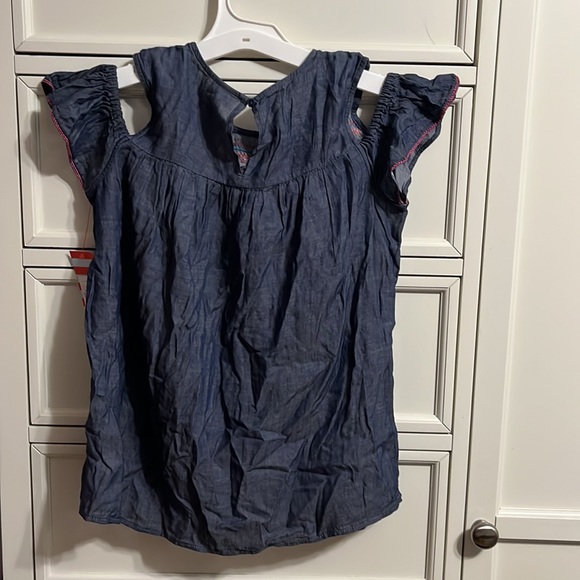 Cat & Jack cut shoulder top - Picture 2 of 5